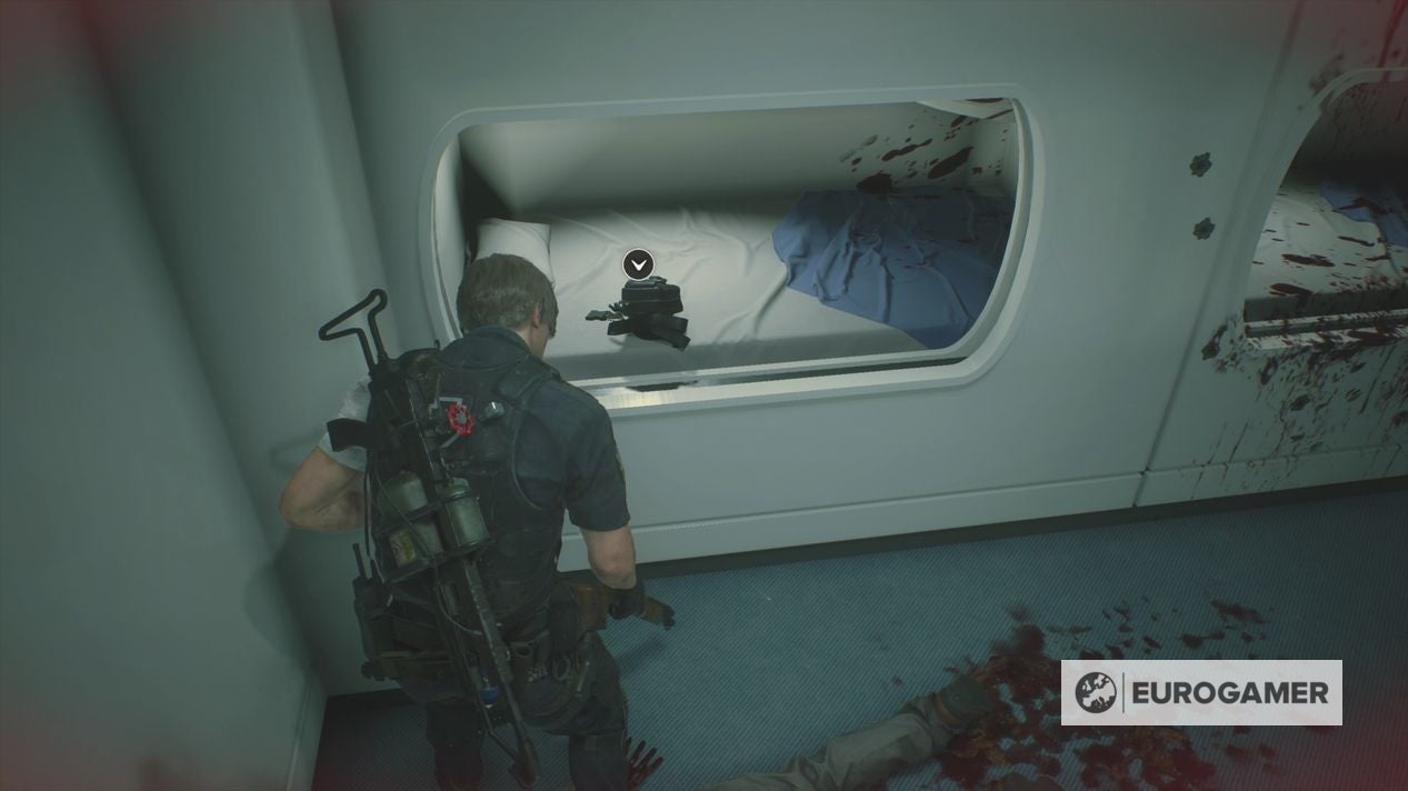 Resident Evil 2 Drug Testing Lab puzzle solution, cooling the